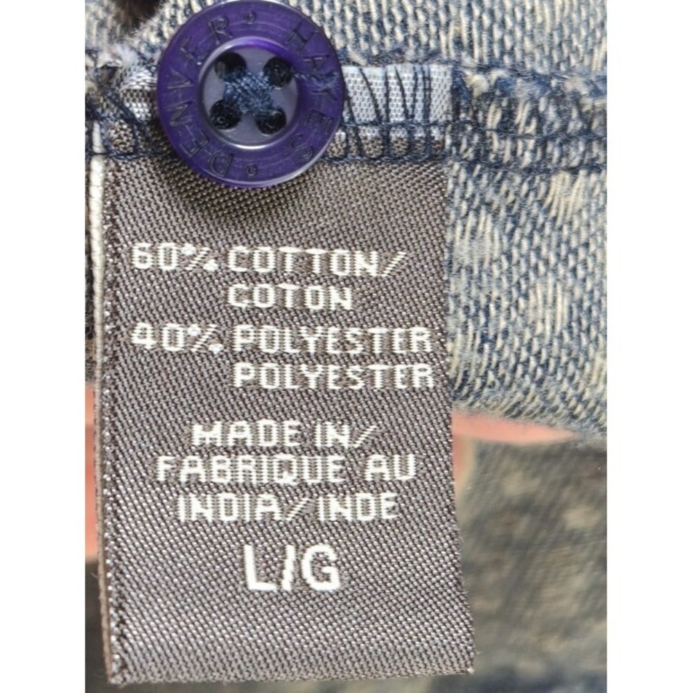 Denver Hayes Men's Patterned Polo Shirt L Grey Navy Classic Fit Golf Dad Casual - Picture 6 of 9